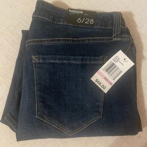 Skinny crop jeans by Kensie - NWT